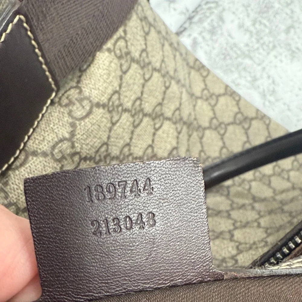 Gucci Monogram GG canvas Duffel Bag with detachable strap